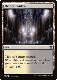 Orzhov Basilica (164) [Commander: Aetherdrift]