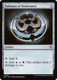 Talisman of Dominance (141) [Commander: Aetherdrift]