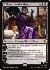 Liliana, Death's Majesty (94) [Commander: Aetherdrift]