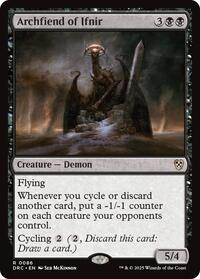 Archfiend of Ifnir (86) [Commander: Aetherdrift]