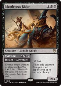 Murderous Rider (45) [Commander: Aetherdrift]