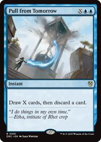 Pull from Tomorrow (81) [Commander: Aetherdrift]