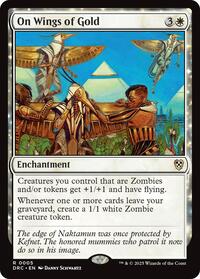 On Wings of Gold (5) [Commander: Aetherdrift]
