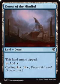 Desert of the Mindful (150) [Commander: Aetherdrift]