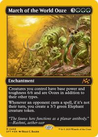 March of the World Ooze (First-Place Foil) (468) [Aetherdrift]