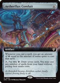 Aetherflux Conduit (Extended Art) (33) [Commander: Aetherdrift]