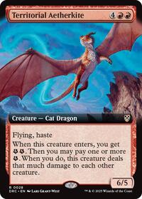 Territorial Aetherkite (Extended Art) (28) [Commander: Aetherdrift]