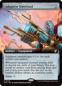 Adaptive Omnitool (Extended Art) (32) [Commander: Aetherdrift]