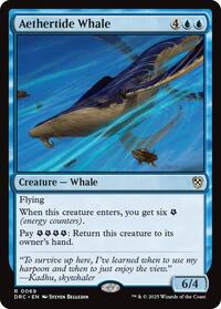 Aethertide Whale (69) [Commander: Aetherdrift]