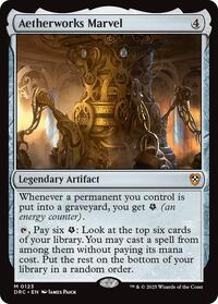 Aetherworks Marvel (123) [Commander: Aetherdrift]