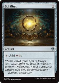 Sol Ring (0057) (57) [Commander: Aetherdrift]