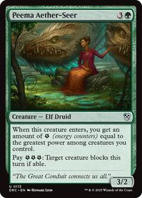Peema Aether-Seer (113) [Commander: Aetherdrift]