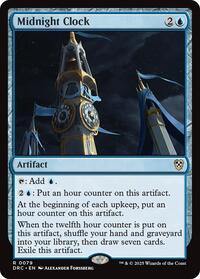 Midnight Clock (79) [Commander: Aetherdrift]