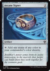Arcane Signet (0052) (52) [Commander: Aetherdrift]