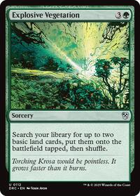 Explosive Vegetation (112) [Commander: Aetherdrift]