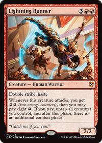 Lightning Runner (103) [Commander: Aetherdrift]