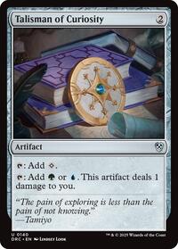 Talisman of Curiosity (140) [Commander: Aetherdrift]