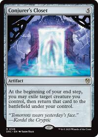 Conjurer's Closet (126) [Commander: Aetherdrift]