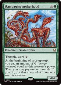 Rampaging Aetherhood (15) [Commander: Aetherdrift]
