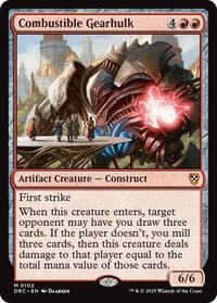 Combustible Gearhulk (102) [Commander: Aetherdrift]