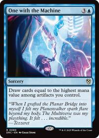 One with the Machine (80) [Commander: Aetherdrift]