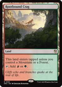 Rootbound Crag (168) [Commander: Aetherdrift]
