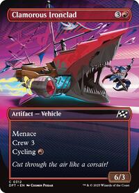Clamorous Ironclad (Borderless) (312) [Aetherdrift]