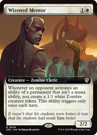 Wizened Mentor (Extended Art) (24) [Commander: Aetherdrift]