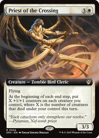 Priest of the Crossing (Extended Art) (22) [Commander: Aetherdrift]