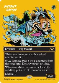 District Mascot (Borderless) (First-Place Foil) (543) [Aetherdrift]