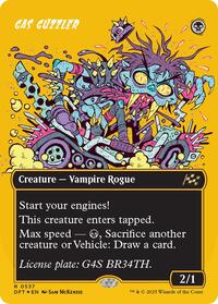 Gas Guzzler (Borderless) (First-Place Foil) (537) [Aetherdrift]