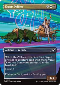 Dune Drifter (Borderless) (323) [Aetherdrift]