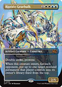 Riptide Gearhulk (Borderless) (353) [Aetherdrift]