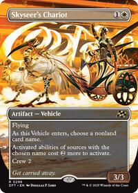 Skyseer's Chariot (Borderless) (296) [Aetherdrift]