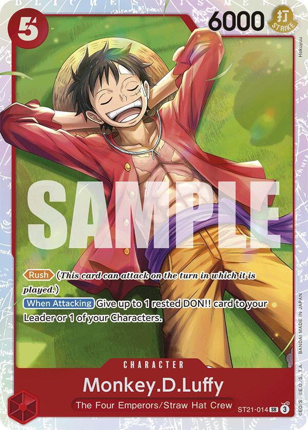 Monkey.D.Luffy (014) (ST21-014) [Starter Deck EX: Gear 5]