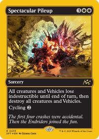 Spectacular Pileup (First-Place Foil) (433) [Aetherdrift]