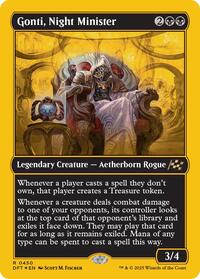 Gonti, Night Minister (First-Place Foil) (450) [Aetherdrift]