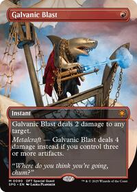 Galvanic Blast (Borderless) (90) [Special Guests]