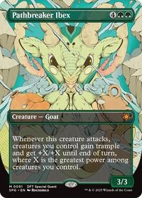 Pathbreaker Ibex (Borderless) (91) [Special Guests]
