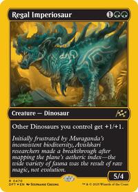 Regal Imperiosaur (First-Place Foil) (470) [Aetherdrift]