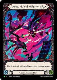 Arakni, 5L!p3d 7hRu 73h cR4X (Extended Art) (HER130) [Flesh and Blood: Promo Cards]
