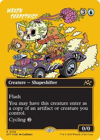 Waxen Shapethief (Borderless) (First-Place Foil) (535) [Aetherdrift]