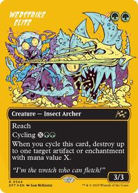 Webstrike Elite (Borderless) (First-Place Foil) (544) [Aetherdrift]