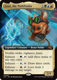 Loot, the Pathfinder (Extended Art) (391) [Aetherdrift]