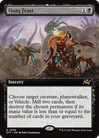 Quag Feast (Extended Art) (384) [Aetherdrift]
