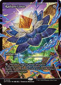 Radiant Lotus (Showcase) (406) [Aetherdrift]