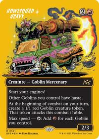 Howlsquad Heavy (Borderless) (First-Place Foil) (541) [Aetherdrift]