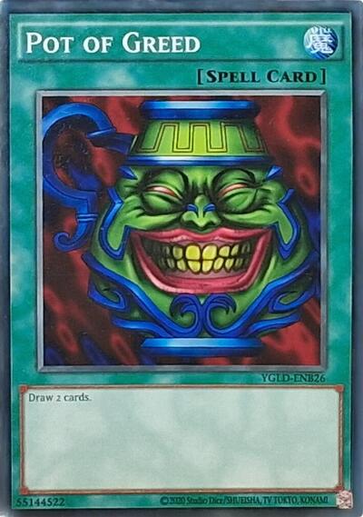 Pot of Greed (YGLD-ENB26) [King of Games: Yugi's Legendary Decks (2020 Date Reprint)]