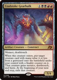 Coalstoke Gearhulk (198) [Aetherdrift]