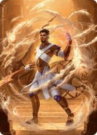 Basri, Tomorrow's Champion Art Card (9) [Art Series: Aetherdrift]